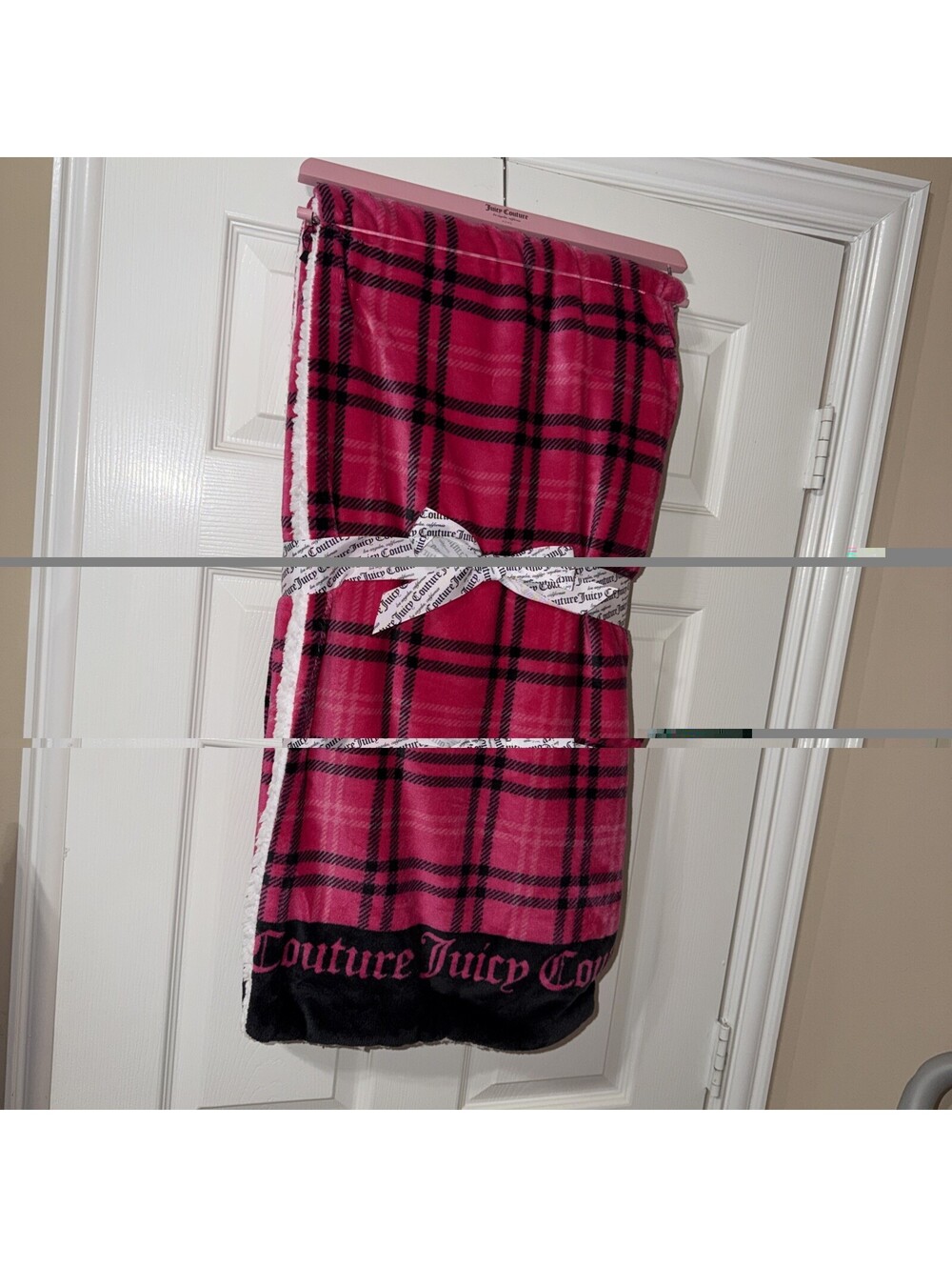 Juice Couture Throw Blanket Los Angeles 50 X 60 New With Talk.